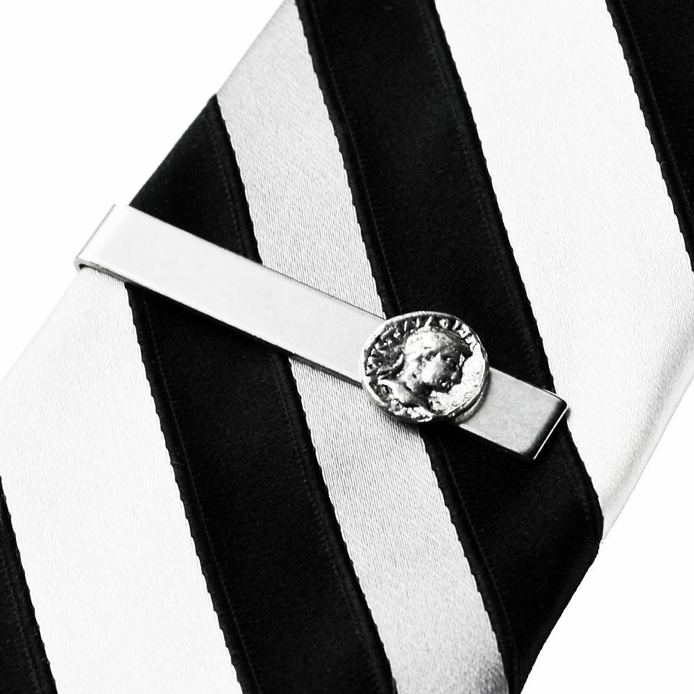 Roman Coin Tie Clip