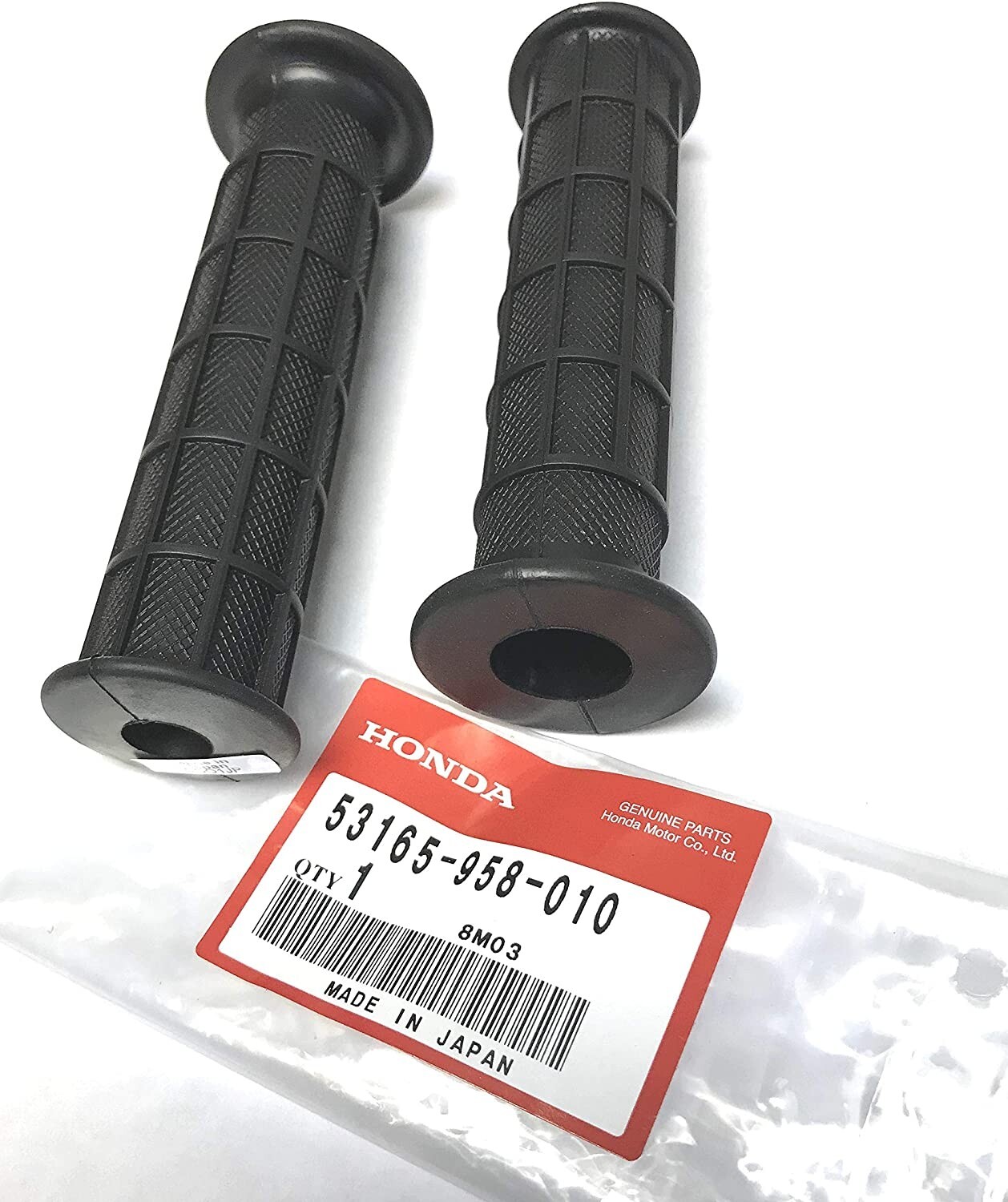 OEM Honda 7/8" Handlebar Bar Grips Hand Grip 1999-09 TRX400EX SPORTRAX TRX 400EX