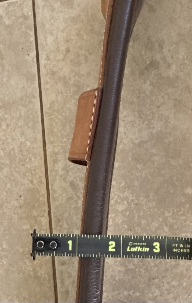 Never Used 36” Tooled Leather Roping Cinch