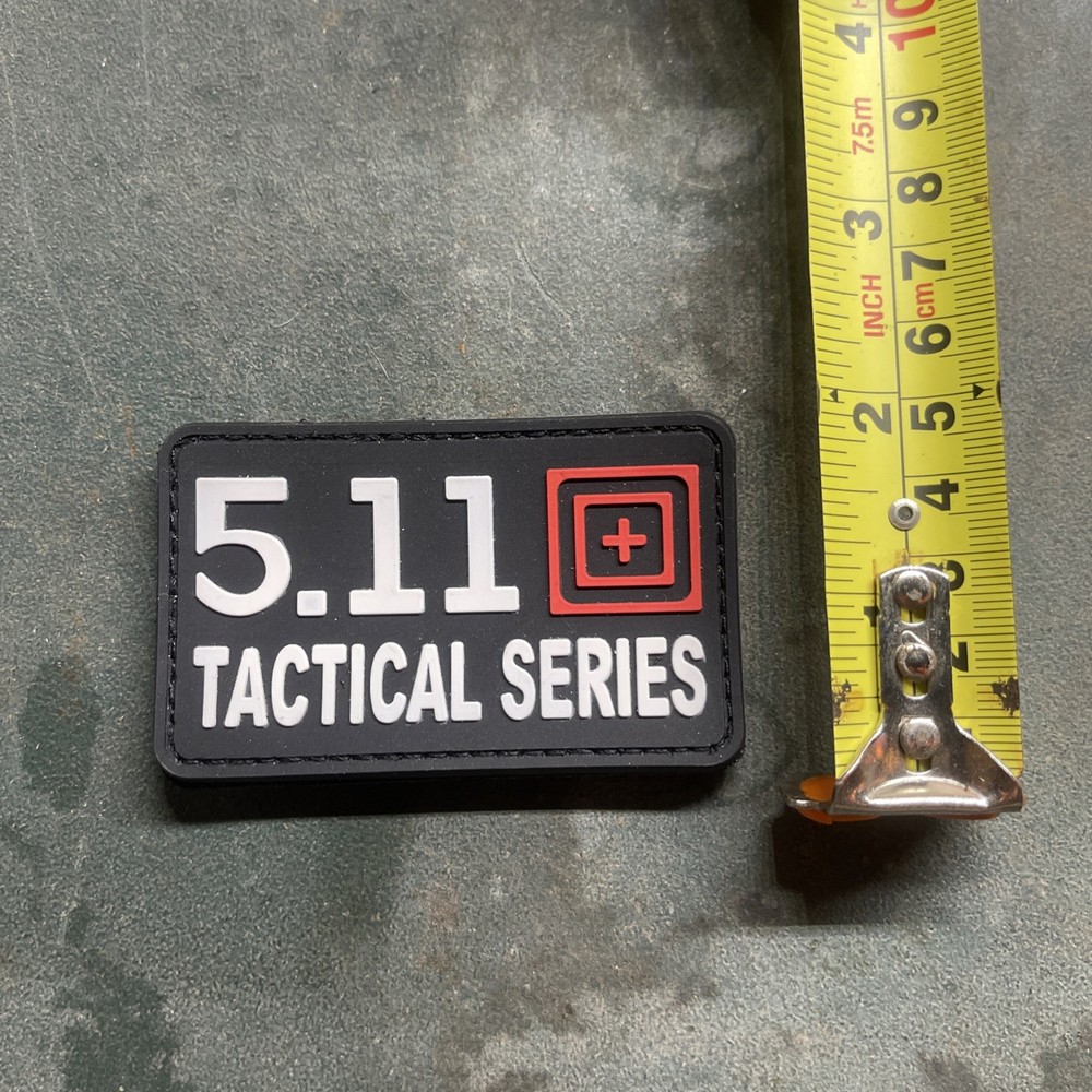 5.11 Tactical Series Bullseye Target Patch 3D PVC Hook And Loop Patch Badge EUC