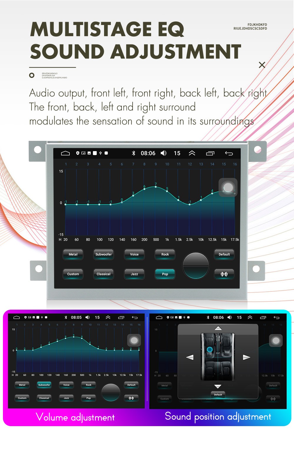 8.4'' Android Stereo Radio GPS Nav For 11-14 Dodge Charger Chrysler 300 Carplay