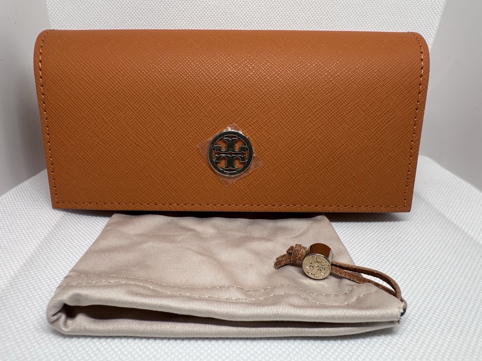 New TORY BURCH Eyeglass Case with Dust Bag