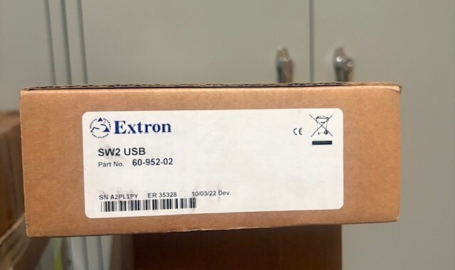 Extron SW2 USB Two Input USB Switcher 60-952-02