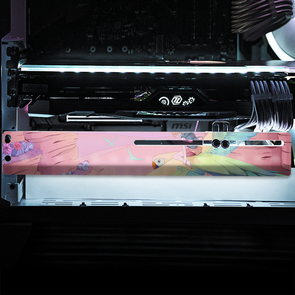 Custom RGB GPU Support Bracket (Addressable RGB Controller Kit Included)