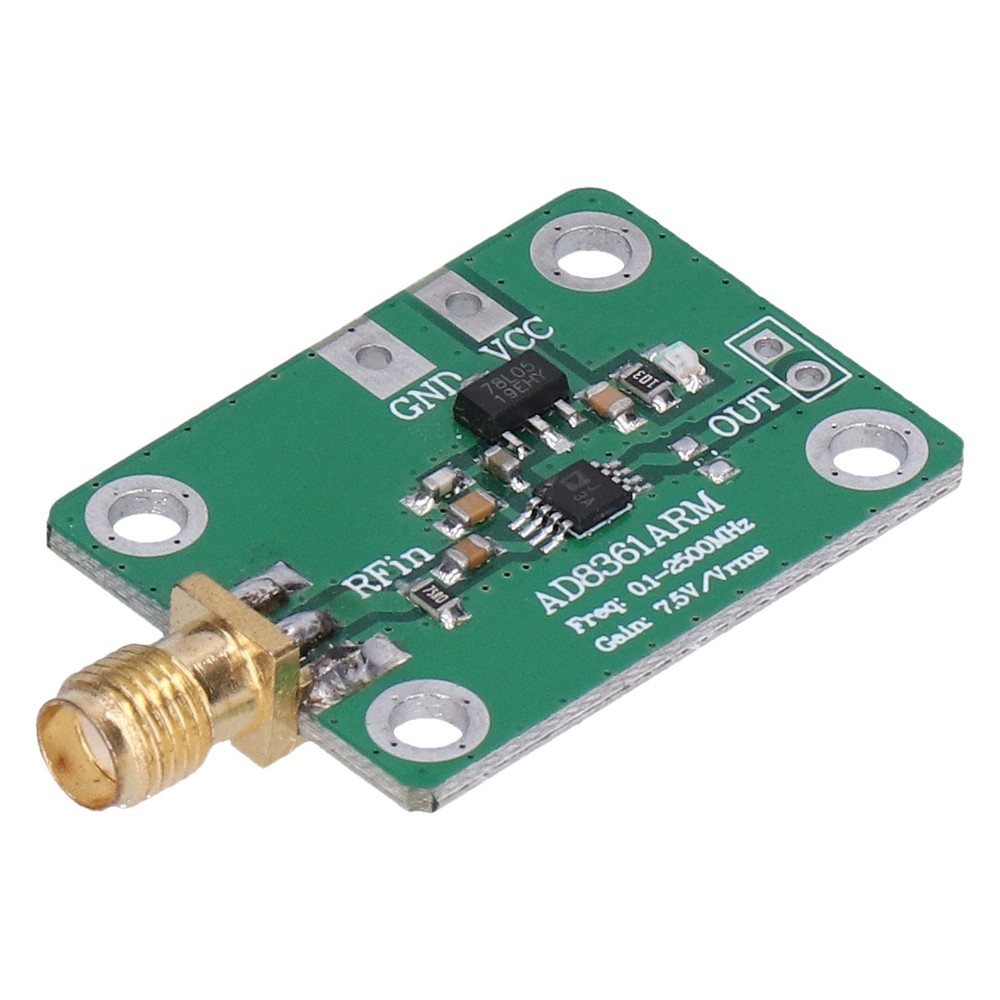 Frequency Detector Module RF Microwave AM Detection Board 0.1‑2.5GHz Accessory ˇ