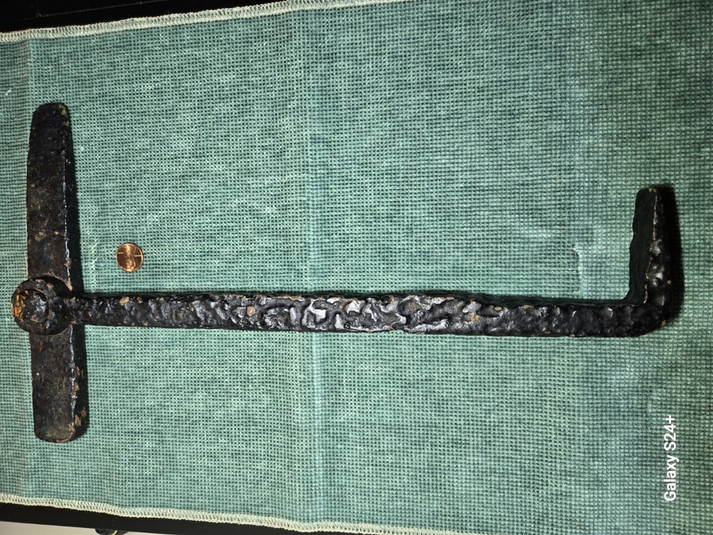 Civil War Era Blacksmith made Log Roller