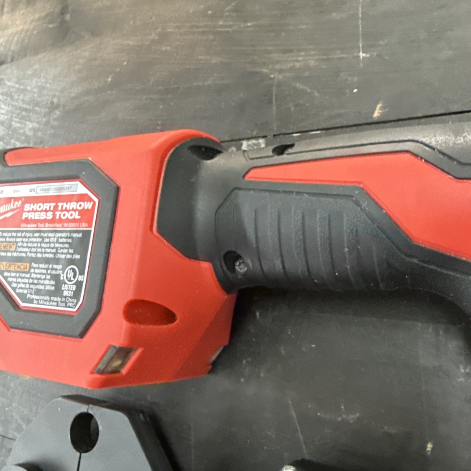 Milwaukee M18 short throw press tool 2674-20 with 3 head Please Read !!!