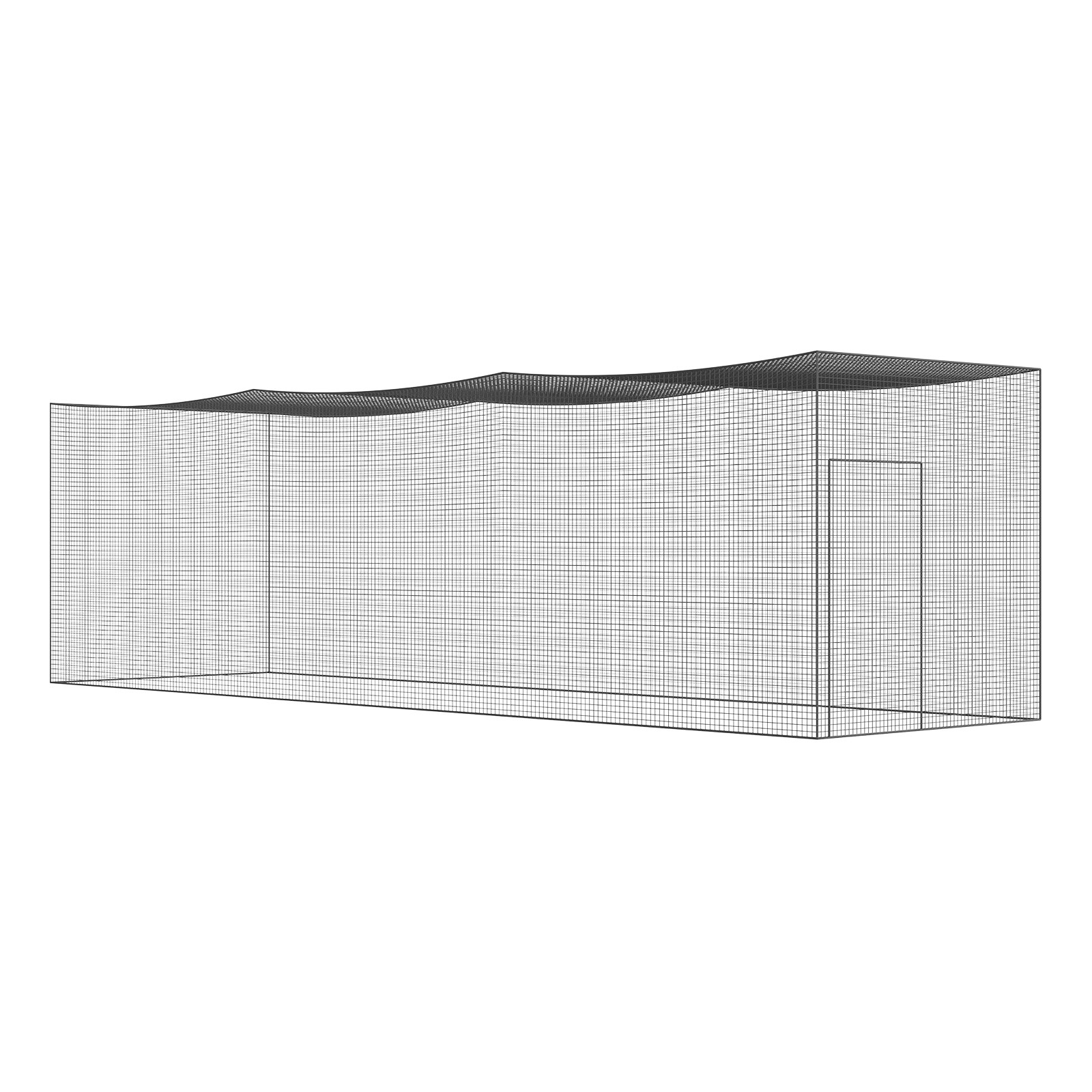 Uimoso 10/19.9/35/39.4/41.7/55/70 FT Softball Baseball Batting Cage Durable Net