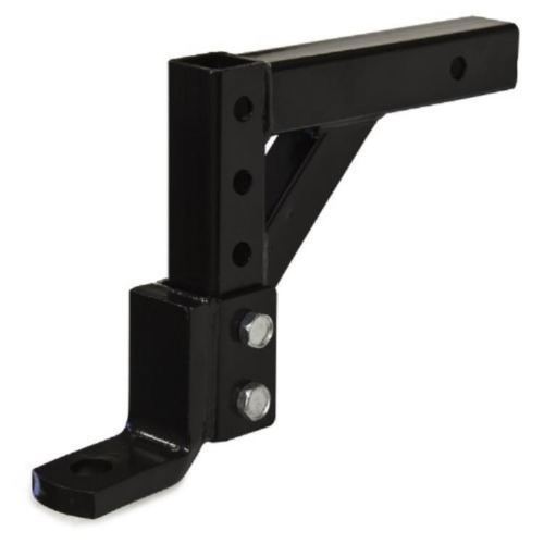 10" Adjustable 4 Level Trailer Drop Hitch Ball Mount Tow for 2" Trailer Receiver