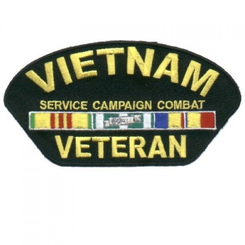 VIETNAM VETERAN PATCH CAP PATCH