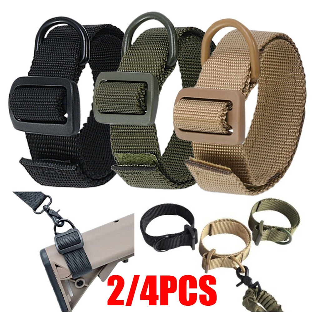 Adjustable Sling D Ring Loop Shoulder Strap Attachment for Shotgun Buttstock US