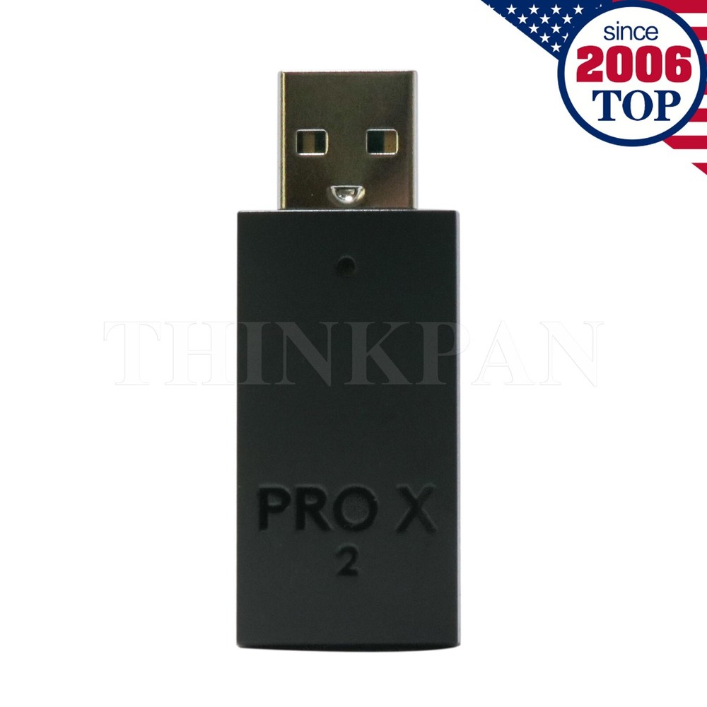 Headphone USB Dongle Adapter Receiver Replacement for Logitech G pro X 2 Headset