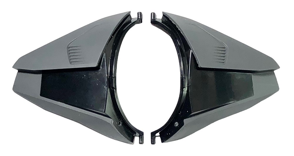 Oakley Clifden OO9440 Black Gray Protective Replacement Side Shields ( 2 Pack)
