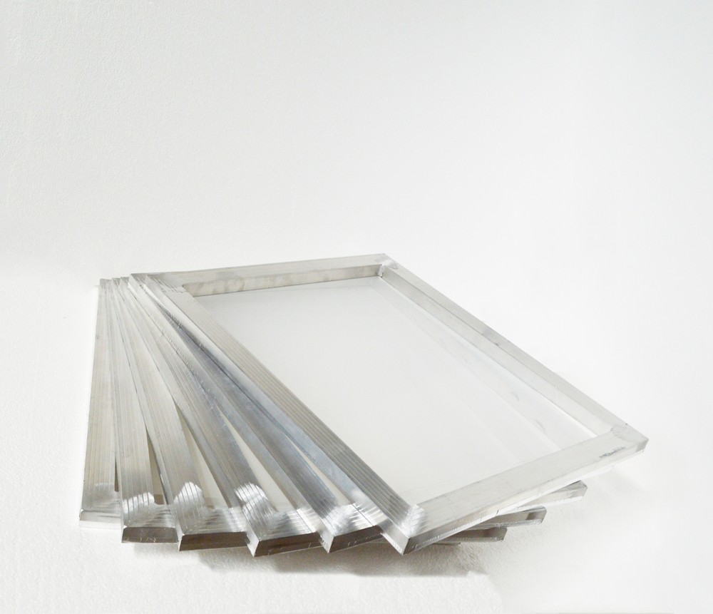 variety Size Aluminum Silk Screen Frame Screen Printing Stretched Screen Frame