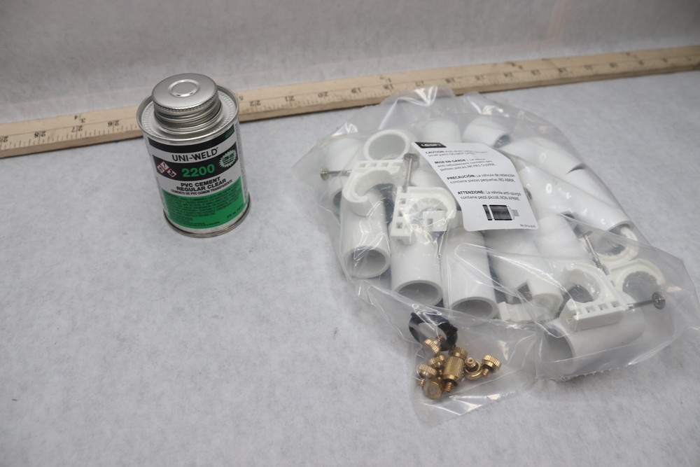 Orbit Performance 12 ft. PVC Mist Cooling System