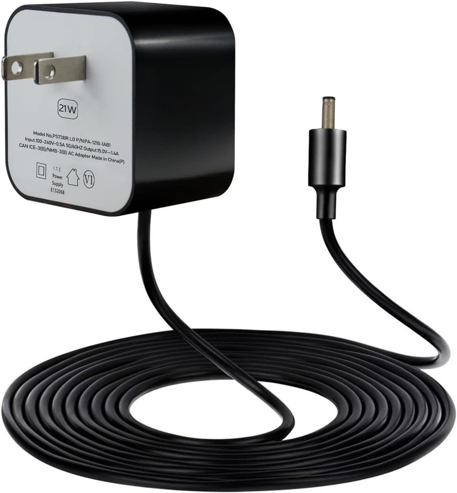 21W Power Adapter for Echo 1st & 2nd Generation, Echo Show 1st Gen, Echo Plus...