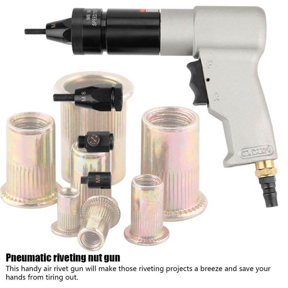 Pneumatic Riveting Pull Nuts Automatic Air Riveter Nut Tools(KP-7322) Part