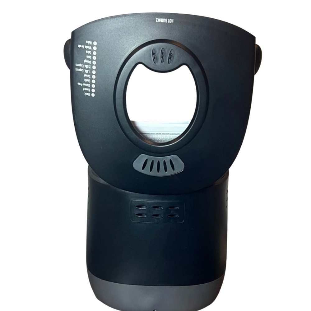 Hamilton Beach HomeBaker Bread Maker Machine Model 29882 Black 2lb Programmable