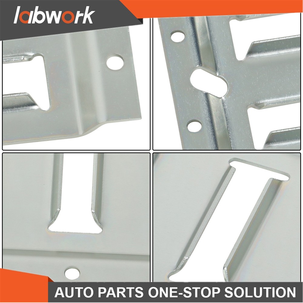 Labwork 10 Pack 4' E Track Tie Down Rail Kit Power Coated For Cargo Trailer