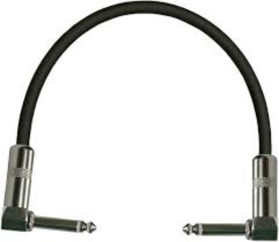 PROCO STAGEMASTER SEGLL-06 6" Shielded Patch Cable 1/4"Right Angle to 1/4"Right