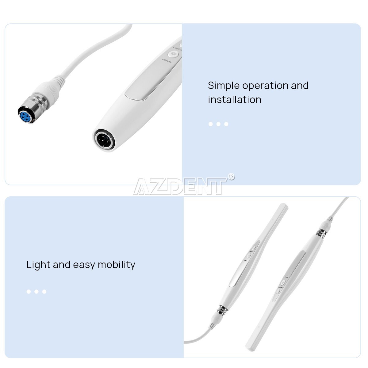 Dental Intraoral Camera USB 6 LED Light 4.0Mega Pixels Endoscopio Oral