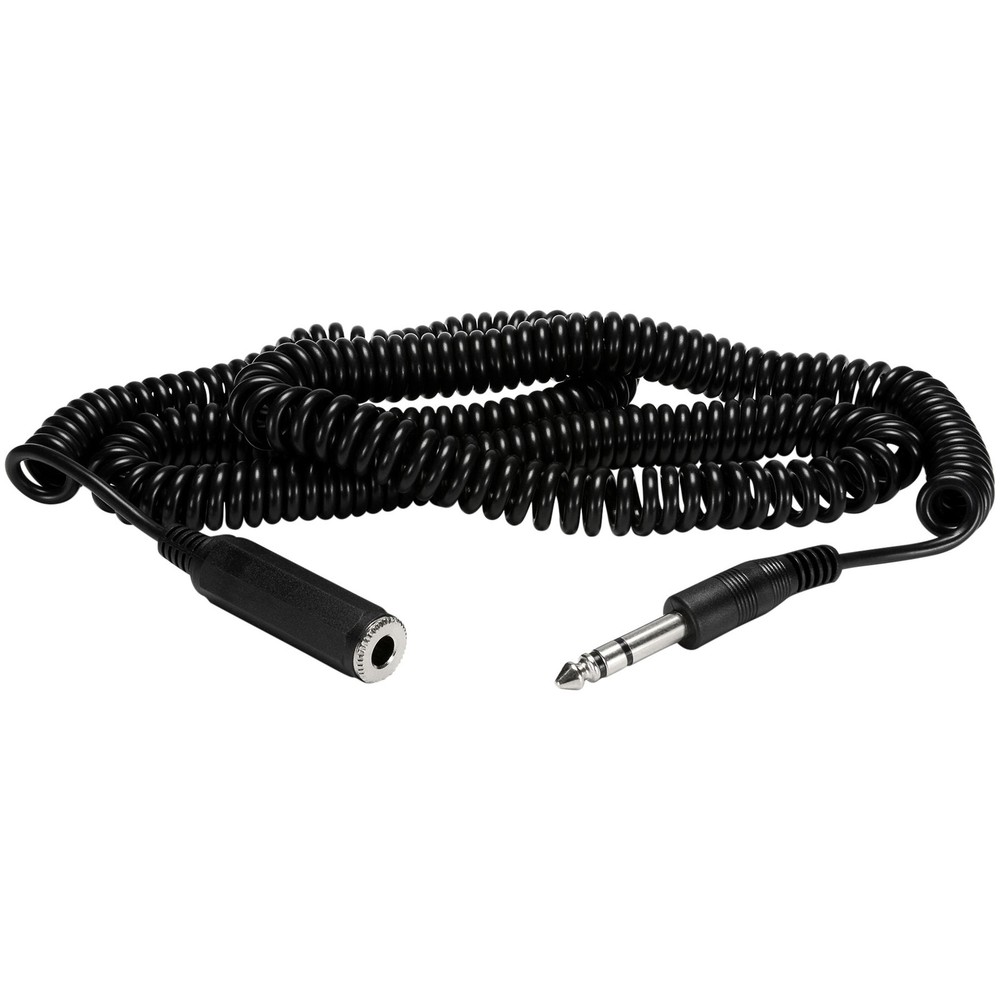 1/4" Stereo Headphone Extension Cord 25 ft. Coiled