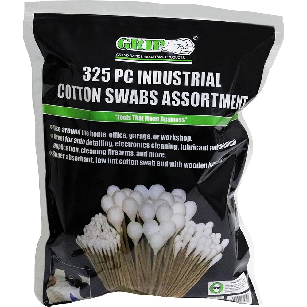 Grip Assorted Cotton Swabs, 325-Pc. Set, Model# 27190