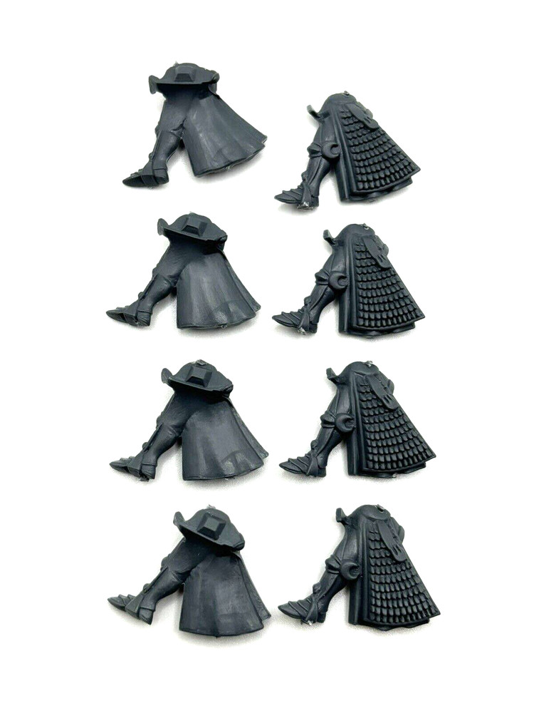 Warhammer High Elf Silver Helms Leg Bits x4