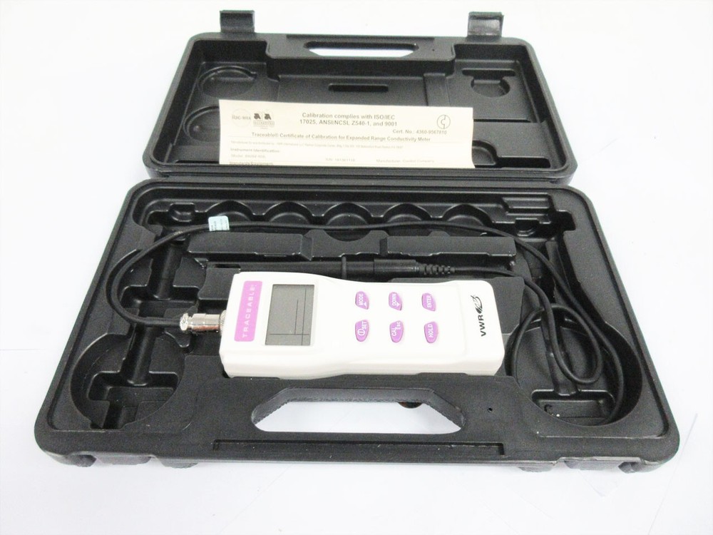 VWR 89094-958 TRACEABLE EXPANDED RANGE CONDUCTIVITY METER