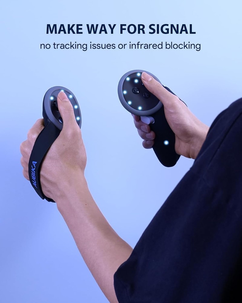 Comfortable VR Controller Grips & Charging Solution for Meta Quest 3S/Quest 3
