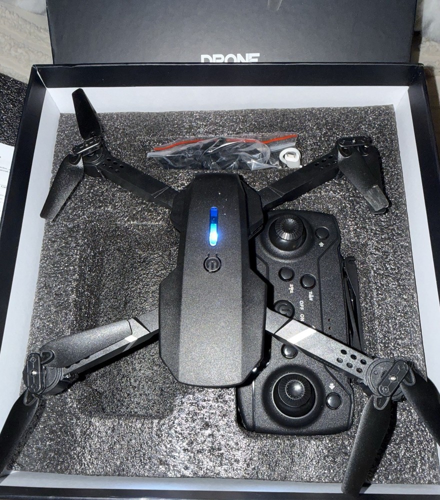 YOMI LF620 Foldable Quadcopter Drone w/ Camera, Obstacle Avoidance Gray