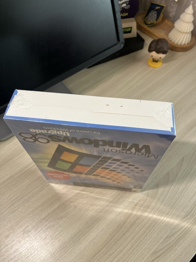 MICROSOFT WINDOWS 98 UPGRADE SEALED RETAIL BOX