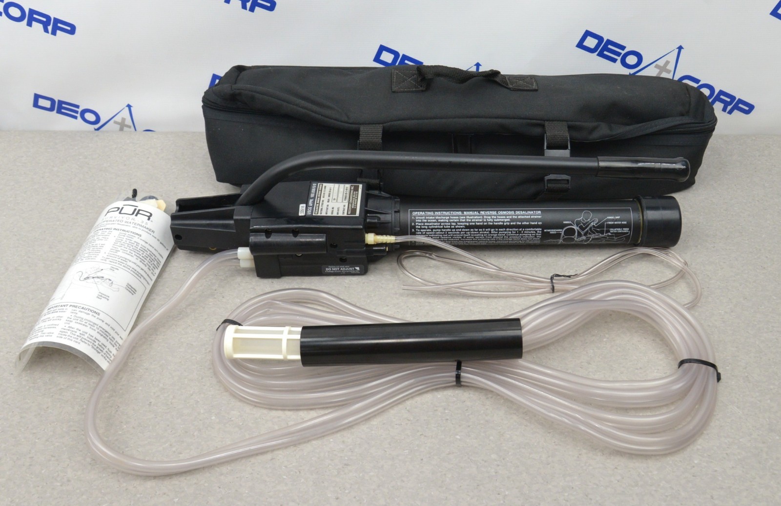 Katadyn Pur Recovery Engineering Desalinator Reverse Osmosis OBJ61 MROD-35-LA-1