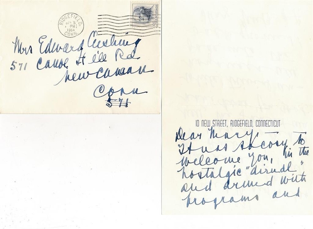 Geraldine Farrar- Signed Vintage Handwritten Note (Opera Singer)