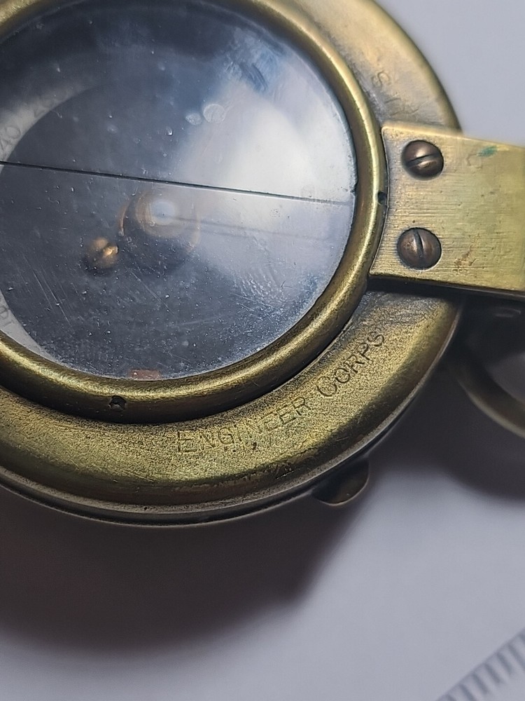 WW1 Era Verners Pattern Mk VII Compass Excellent Condition #5191