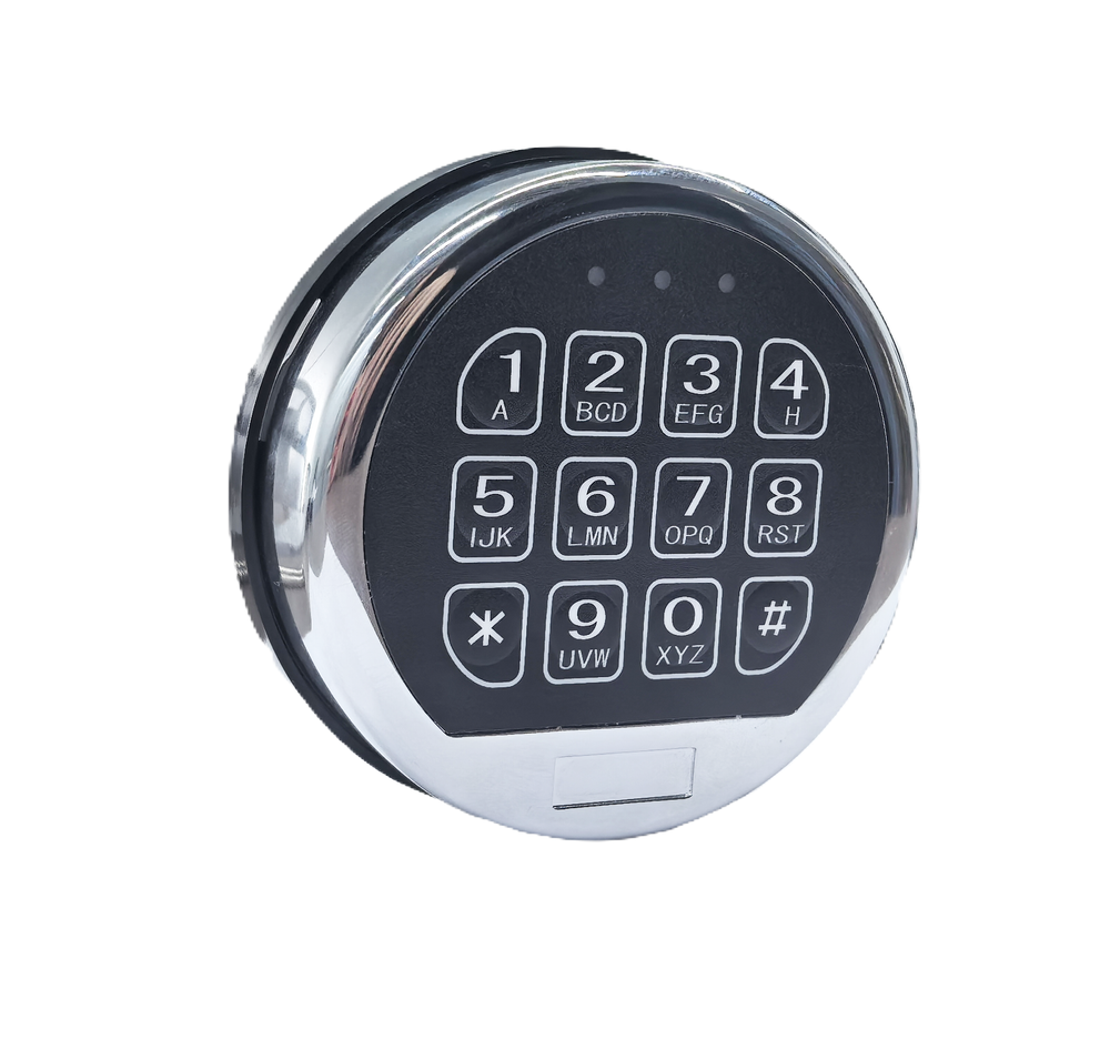 Gun Safe Lock Replacement Electronic Safe Lock with Solenoid Lock & 2 Master Key
