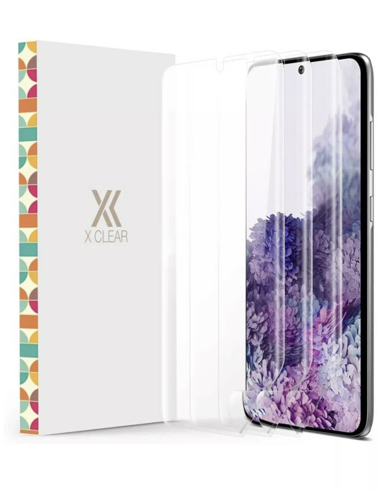 XClear Screen Protector Designed for Galaxy S20 (6.2-inch, 2020) (3 Pack)
