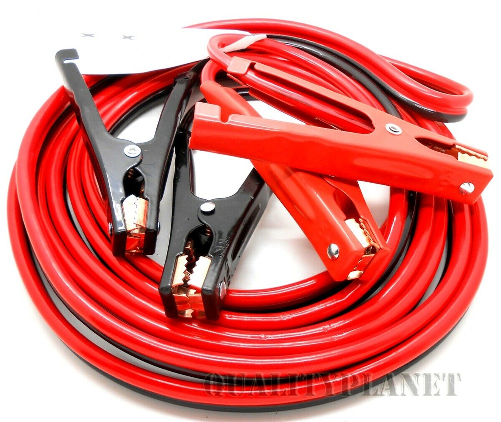 20ft Booster cable 4 gauge Jumping Cables Power Jumper 600Amp