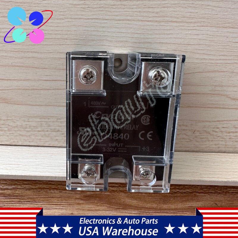 2PCS For Crydom D4840 SSR Solid State Relay Output 480VAC 40A Input 3-32VDC US