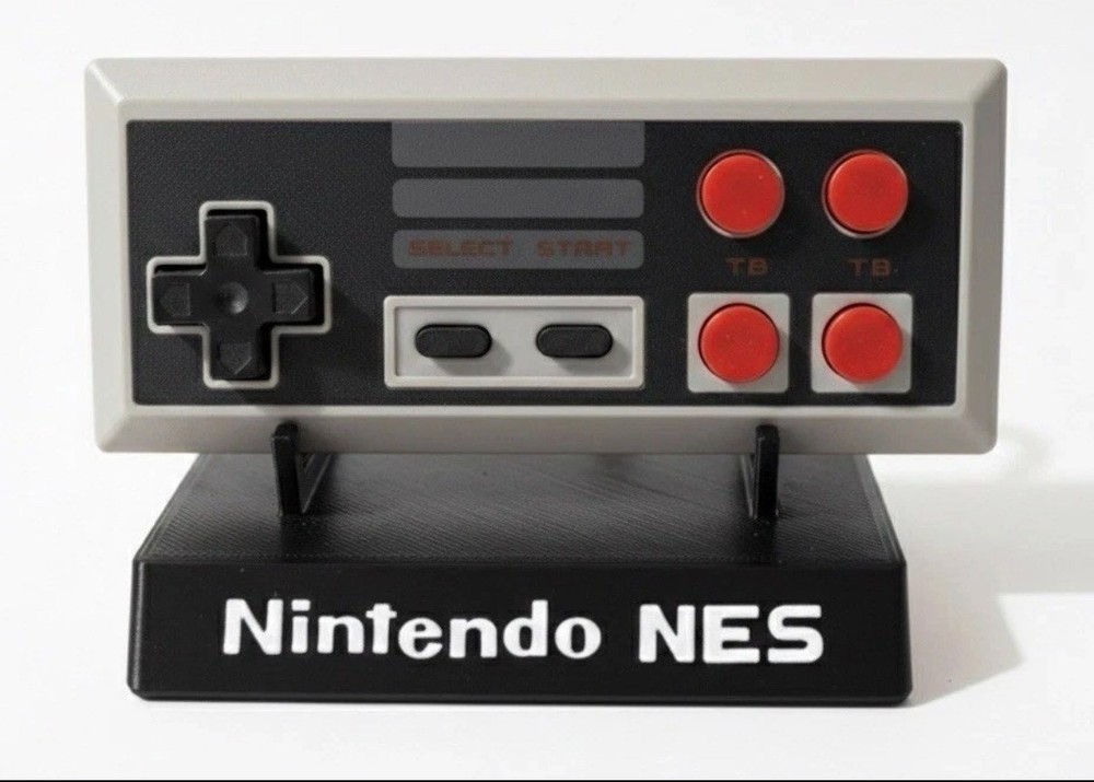 Retro Nintendo NES Gamepad Controller Holder Stand Dock Display Multiple Colors
