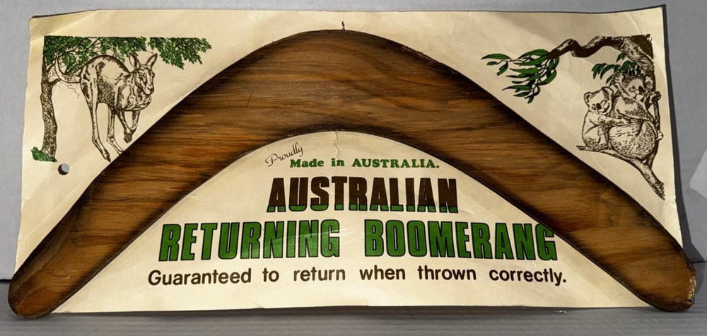 Australian Returning Boomerang