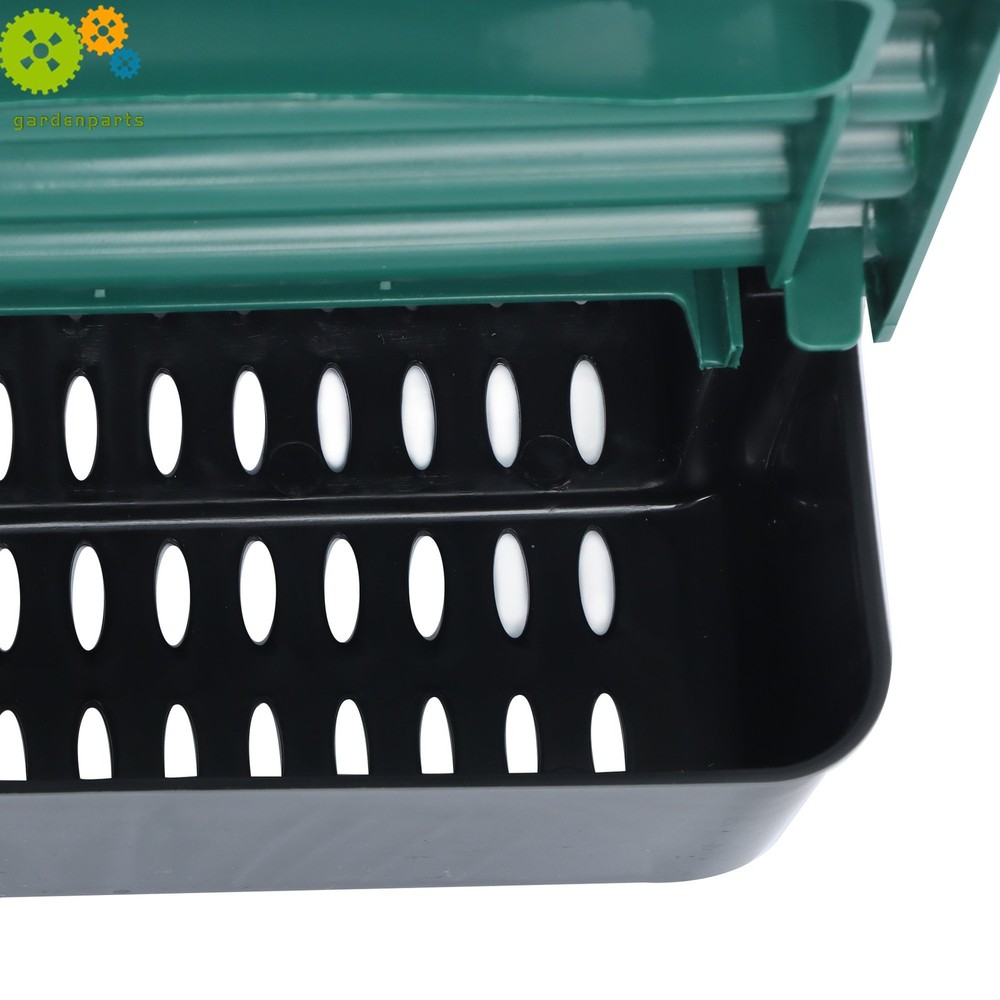 Chicken Nesting Boxes Chicken Egg Laying Box 4 Hole Durable Metal With Perch