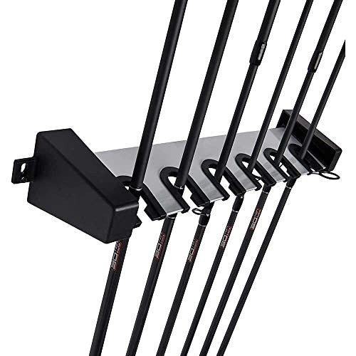 Horizontal 6 Fishing Rod Rack
