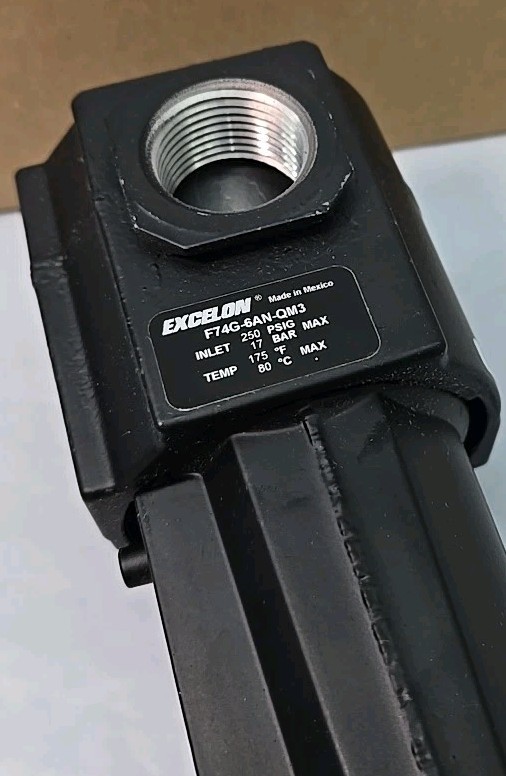 Norgren F74G-6AN-QM3 Excelon F74G General Purpose Filter, Manual Drain 3/4″ NPT