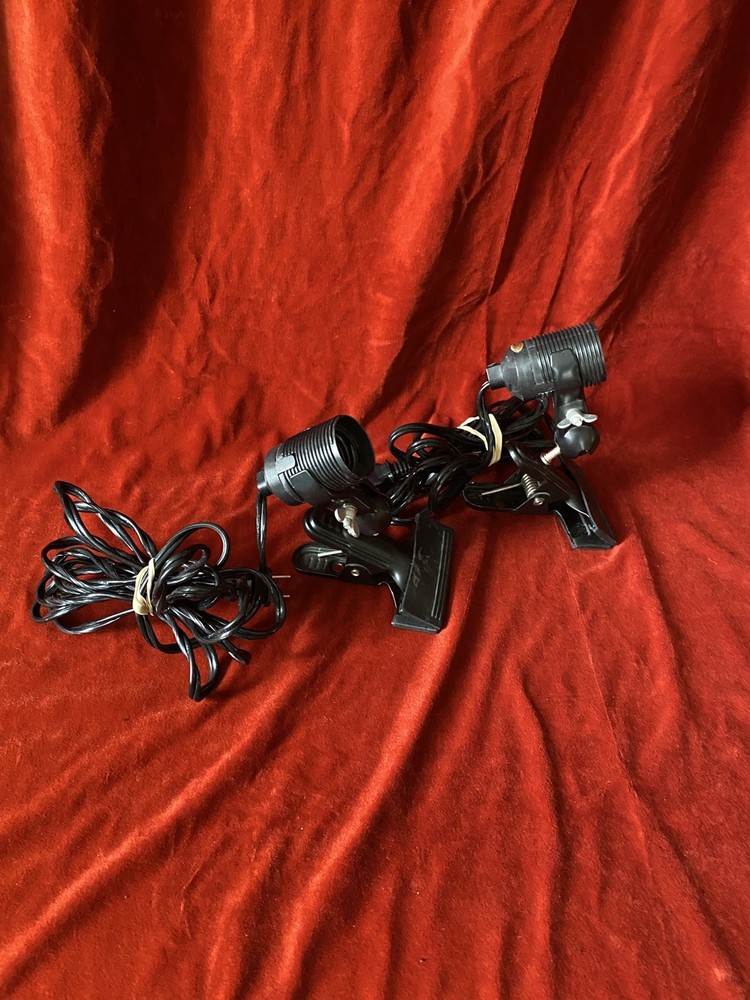 2- Rokunar SP Studio Systems Flash Unit Model 72 + 2 AC Sockets , Clamps