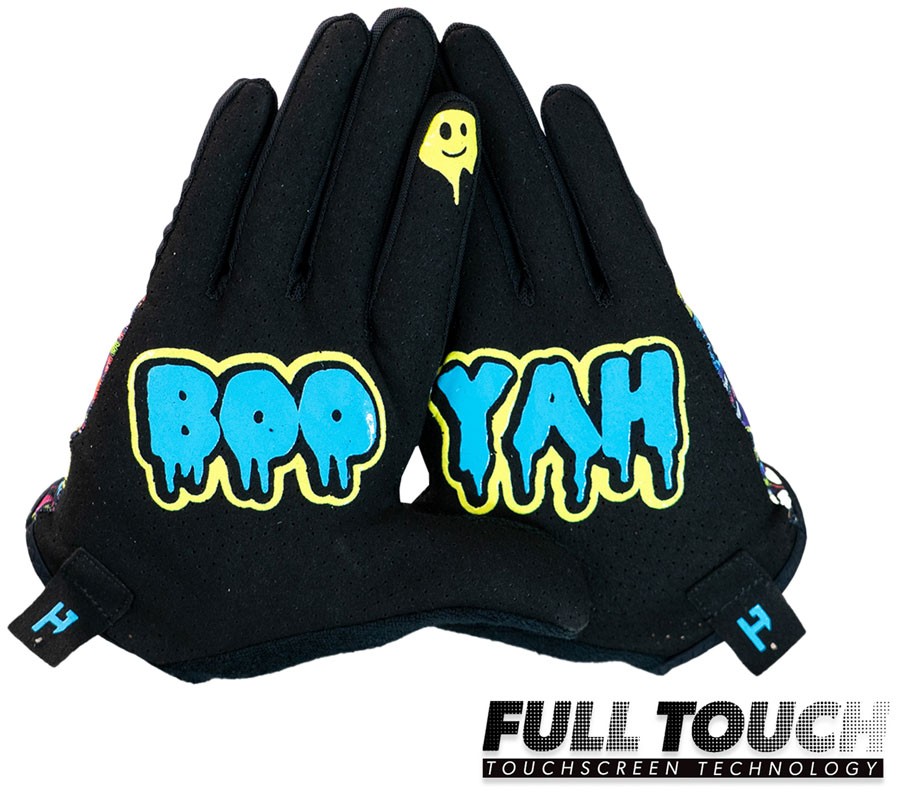 Handup Vented Gloves - Monster Mayhem, Medium
