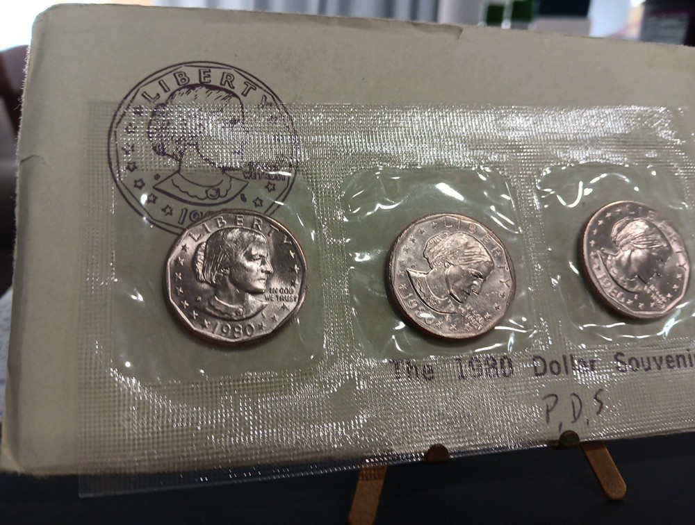 1980 Dollar Set PDS Susan B Anthony