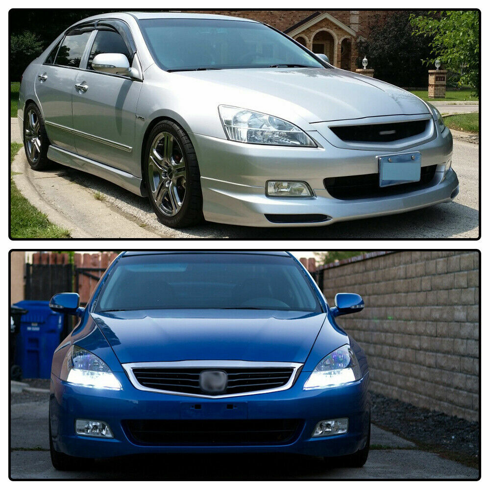 Pair For Honda Accord 2003-2007 4DR Front Bumper Driving Fog Light Lamp w/Wiring