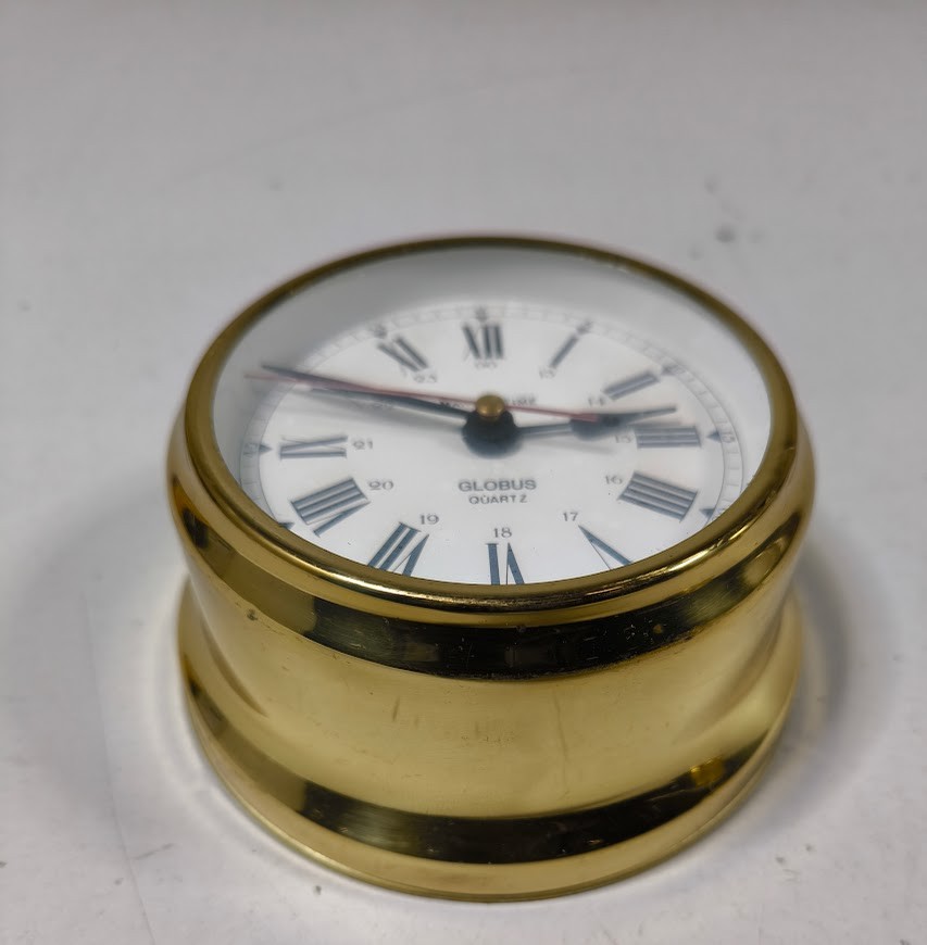 Marine Time Quartz Clock - Used, Working