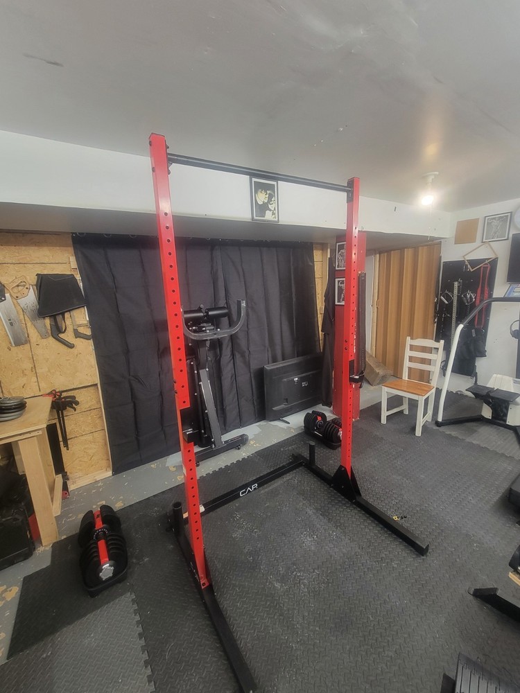 CAP Squat Rack/pullup Station w/J-hooks
